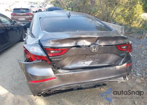 2022 Honda Insight Touring из США, поврежденный, VIN 19XZE4F9XNE003475